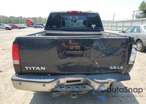 2006 Nissan Titan Xe z USA, uszkodzony, nr VIN 1N6AA07B96N500661